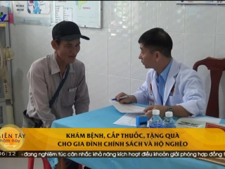 BỆNH VIỆN QUÂN Y 120: KHÁM BỆNH, CẤP THUỐC, TẶNG QUÀ CHO GIA ĐÌNH CHÍNH SÁCH VÀ HỘ NGHÈO