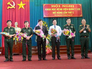 Hội nghị khoa học Bệnh viện quân y 120 mở rộng lần thứ I năm 2017