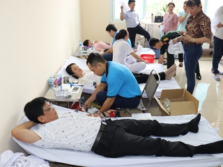 Bệnh viện quân y 120 tổ chức Ngày hội hiến máu tình nguyện