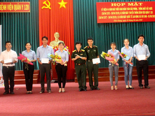 Video họp mặt kĩ niệm 44 năm Ngày giải phóng miền Nam thống nhất đất nước, 42 năm Ngày truyền thống bệnh viện quân y 120 và 133 năm Ngày quốc tế lao động