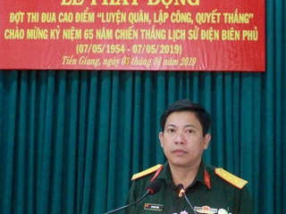 Phát động thi đua cao điểm chào mừng kỹ niệm 65 năm Chiến thắng lịch sử­ Điện Biên Phủ