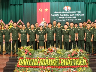 THTG đưa tin đại hội đảng bộ Bệnh viện quân y 120