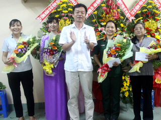 Thư chúc mừng phụ nữ bệnh viện quân y 120