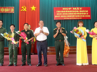 Họp mặt kĩ niệm Ngày giải phóng miền Nam thống nhất đất nước, Ngày Truyền thống bệnh viện quân y 120 và Ngày quốc tế Lao động