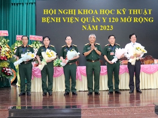 Hội nghị khoa học kỹ thuật Bệnh viện quân y 120 mở rộng năm 2023