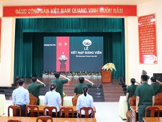 Video Lễ kết nạp Đảng viên mới