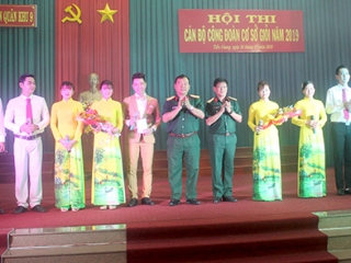 Hội thi cán bộ Công đoàn cơ sở giỏi năm 2019