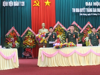Đại hội thi đua quyết thắng bệnh viện quân y 120 giai đoạn 2012 - 2017