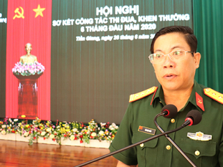 Hội nghị Sơ kết công tác thi đua, khen thưởng cụm thi đua Cục Hậu cần
