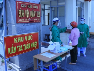 THTG đưa tin Bệnh viện quân y 120 thực hiện tốt công tác phòng chống dịch covid-19