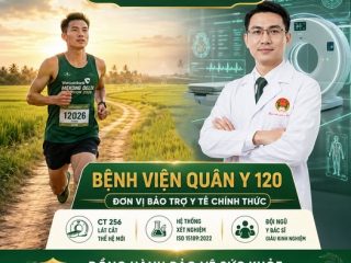 [CHÍNH THỨC] BỆNH VIỆN QUÂN Y 120 BẢO TRỢ Y TẾ GIẢI VIETCOMBANK MEKONG DELTA CROSS COUNTRY MARATHON 2026
