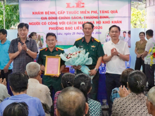HÀNH TRÌNH YÊU THƯƠNG TIẾP NỐI - MANG SỨC KHỎE ĐẾN VỚI NHÂN DÂN PHƯỜNG BẠC LIÊU