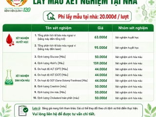 CHÍNH THỨC KHAI TRƯƠNG KHU ĐIỀU TRỊ QUÂN NHÂN VÀ HƯU TRÍ CAO CẤP & ĐƯA VÀO HOẠT ĐỘNG DỊCH VỤ LẤY MẪU XÉT NGHIỆM TẠI NHÀ