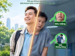  MÉO MIỆNG, YẾU TAY, NÓI KHÓ,… CÓ PHẢI DẤU HIỆU CẢNH BÁO CỦA ĐỘT QUỴ?