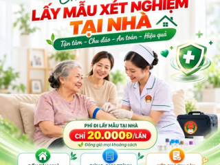 LẤY MẪU XÉT NGHIỆM TẠI NHÀ BỆNH VIỆN QUÂN Y 120