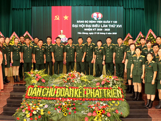 Video đại hội đảng bộ Bệnh viện quân y 120 lần thứ XVI nhiệm kì 2020 - 2025