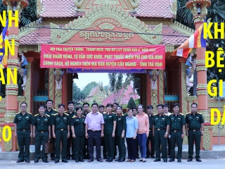 Video Bệnh viện quân y 120 khám bệnh giúp dân tại tỉnh Trà Vinh