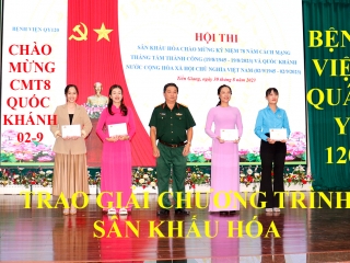 Clip Khai mạc và trao giải chương trình sân khấu hóa các hoạt động chào mừng CMT8 và Quốc Khánh 02/9