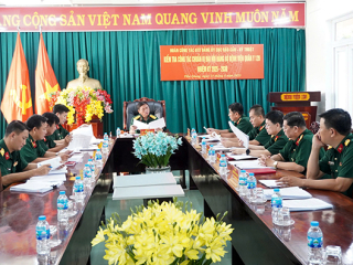 Đảng uỷ Cục hậu cần - Kỹ Thuật Kiểm tra công tác chuẩn bị đại hội đại biểu đảng bộ 
