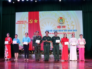 Hội thi cán bộ Công Đoàn giỏi năm 2024