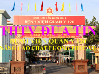 THTV đưa tin Bệnh viện quân y 120 nâng cao chất lượng phục vụ