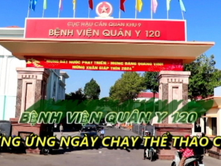 BÊNH VIỆN QUÂN Y 120 HƯỞNG ỨNG NGÀY CHẠY THỂ THAO CISM