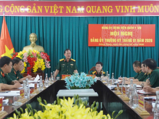 Hội nghị Đảng ủy thường kỳ tháng 01-2026 và Nghiệm thu đề tài NCKH cấp cơ sở