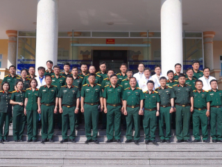 BỆNH VIỆN QUÂN Y 120 ĐÓN TIẾP BỆNH VIỆN QUÂN Y 5 ĐẾN THAM QUAN, TRAO ĐỔI KINH NGHIỆM VỀ MÔ HÌNH TRIỂN KHAI HOẠT ĐỘNG TẠI ĐƠN VỊ