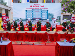 LỄ ĐỘNG THỔ XÂY DỰNG KHU ĐIỀU TRỊ NỘI TRÚ