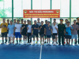 TỔ CHỨC HOẠT ĐỘNG THỂ THAO - THI ĐẤU PICKLEBALL CHÀO MỪNG KỶ NIỆM 51 NĂM NGÀY GIẢI PHÓNG MIỀN NAM, THỐNG NHẤT ĐẤT NƯỚC (30/4/1975 – 30/4/2026), QUỐC TẾ LAO ĐỘNG 1/5 VÀ 49 NĂM NGÀY TRUYỀN THỐNG BỆNH VIỆN QUÂN Y 120 (30/4/1977 – 30/4/2026)