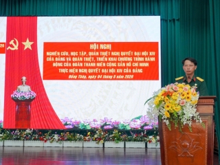 TỔ CHỨC HỘI NGHỊ NGHIÊN CỨU, HỌC TẬP, QUÁN TRIỆT NGHỊ QUYẾT VÀ QUÁN TRIỆT, TRIỂN KHAI CHƯƠNG TRÌNH HÀNH ĐỘNG CỦA ĐOÀN THANH NIÊN CỘNG SẢN HỒ CHÍ MINH THỰC HIỆN NGHỊ QUYẾT ĐẠI HỘI XIV CỦA ĐẢNG