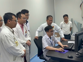 BỆNH VIỆN QUÂN Y 120 ĐƯA VÀO SỬ DỤNG MÁY CT 256 LÁT CẮT